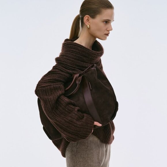 NWT! Source Unknown Chocolate Brown Becca Sweater - Picture 3 of 7